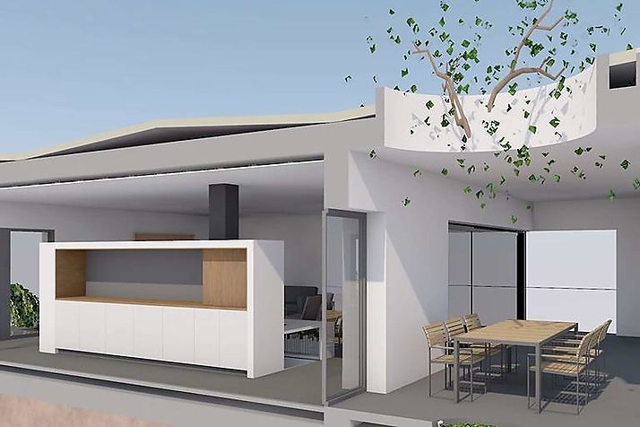 Parcela con proyecto de magnífica vivienda unifamiliar