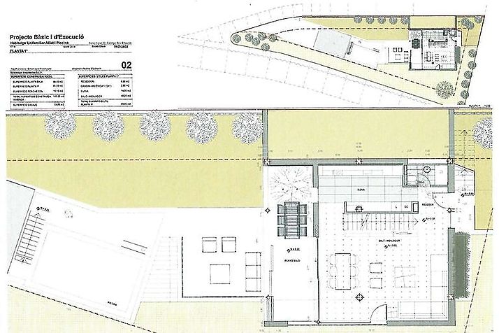 Parcela con proyecto de magnífica vivienda unifamiliar