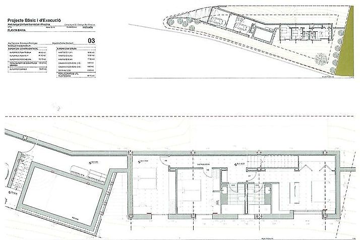 Parcela con proyecto de magnífica vivienda unifamiliar