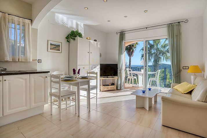 Casita con bonitas vistas