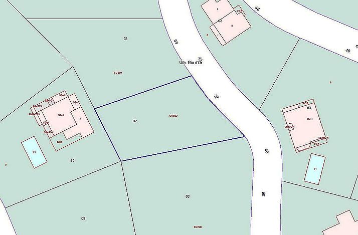 Urban Plot with  Views of Masís de les Gavarres