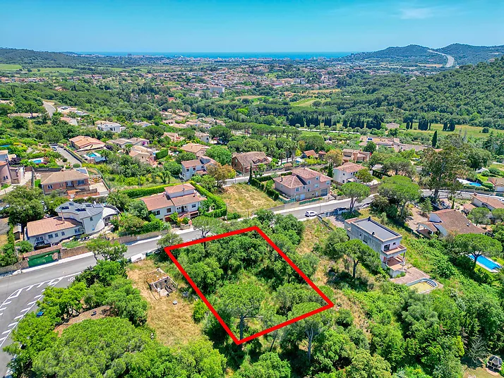 Gran terreny per construir una àmplia casa.